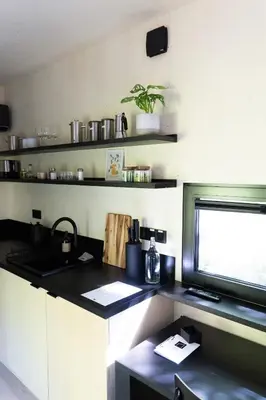 Küche/Küchenzeile in der Unterkunft Tiny House für Naturliebhaber & Entdecker