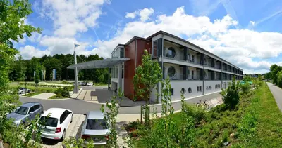 Das Gebäude in dem sich das Hotel befindet