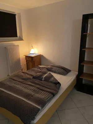 Ein Bett oder Betten in einem Zimmer der Unterkunft BT-Meyernberg