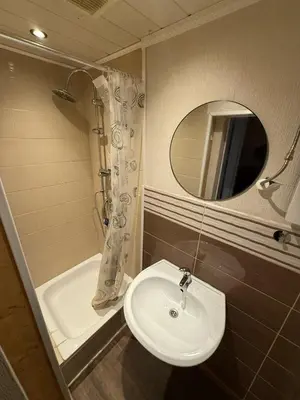 Ein Badezimmer in der Unterkunft Hornschuchstr 74 A Monteurs Unterkunft in Wunsiedel