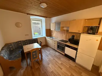 Küche/Küchenzeile in der Unterkunft Hornschuchstr 74 A Monteurs Unterkunft in Wunsiedel