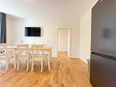 TV/Unterhaltungsangebot in der Unterkunft AM1237 moderne Monteurwohnung mit Balkon