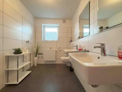 Ein Badezimmer in der Unterkunft STB114 moderne Monteurwohnung
