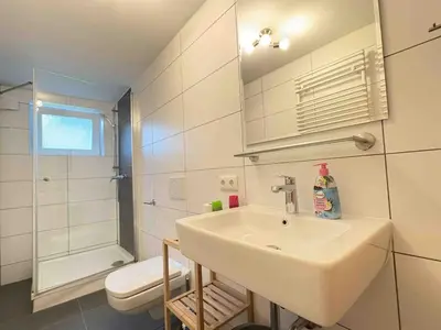 Ein Badezimmer in der Unterkunft STB115 praktische Monteurwohnung