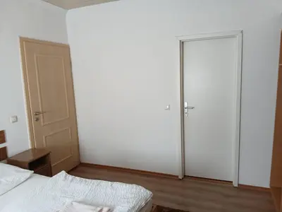 Ein Bett oder Betten in einem Zimmer der Unterkunft Doppelbett Zimmer