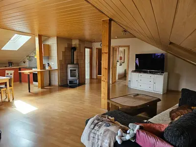 TV/Unterhaltungsangebot in der Unterkunft Ferienwohnung Naabtalblick