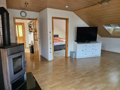 TV/Unterhaltungsangebot in der Unterkunft Ferienwohnung Naabtalblick