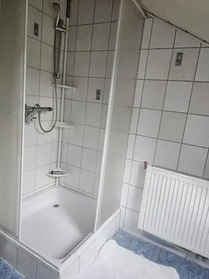 Ein Badezimmer in der Unterkunft Ferienwohnung Naabtalblick