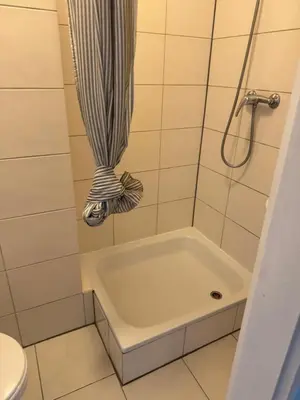 Ein Badezimmer in der Unterkunft Leimitzer