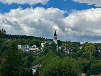 Naturlandschaft in der Nähe des Ferienhauses