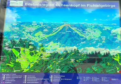 Naturlandschaft in der Nähe des Ferienhauses
