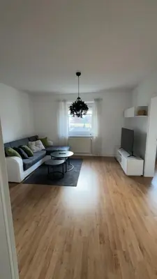 Ein Sitzbereich in der Unterkunft Ferienwohnung Nardacchione