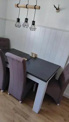 Ein Sitzbereich in der Unterkunft Ferienwohnung Nardacchione