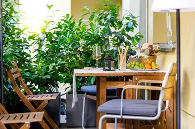 Ein Garten an der Unterkunft Boutique Apartment Parsifal
