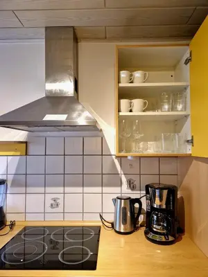 Küche/Küchenzeile in der Unterkunft Family Suite del Pueblo