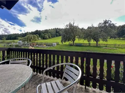 Ein Garten an der Unterkunft Neubert