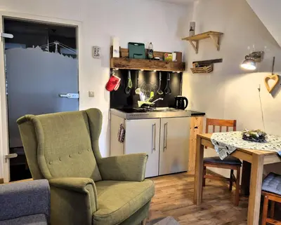 Küche/Küchenzeile in der Unterkunft 2-Personen-Apartment