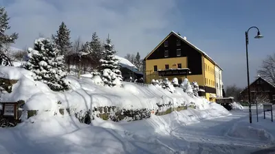 2-Personen-Apartment im Winter