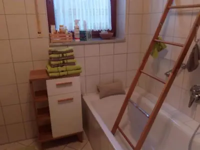 Ein Badezimmer in der Unterkunft Fewo Strobl
