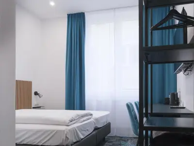 Ein Bett oder Betten in einem Zimmer der Unterkunft Das Hartmanns