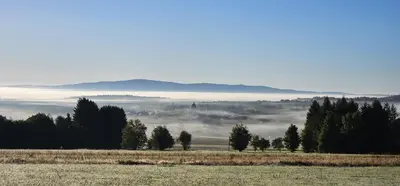 Naturlandschaft in der Nähe des Ferienhauses