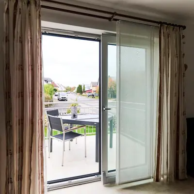 Ein Balkon oder eine Terrasse in der Unterkunft Ferienwohnung Kümmersbruck
