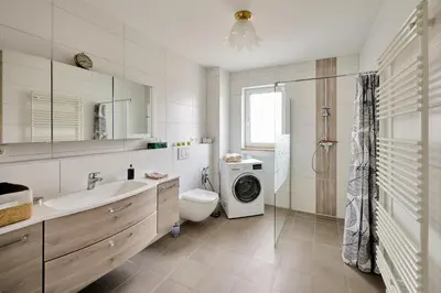 Ein Badezimmer in der Unterkunft Ferienwohnung Kümmersbruck