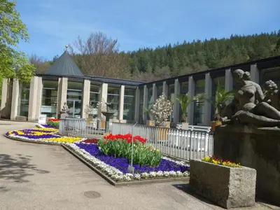 Ein Garten an der Unterkunft Edith