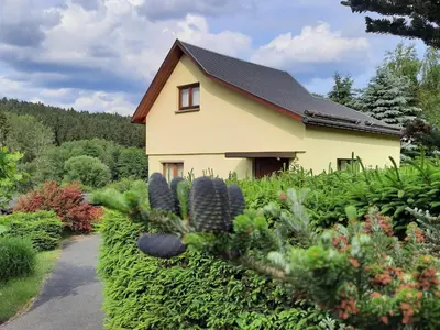 Ein Garten an der Unterkunft Edith