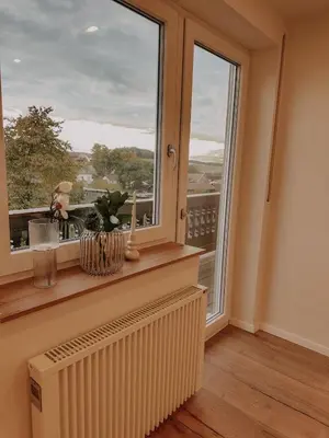 Ein Balkon oder eine Terrasse in der Unterkunft Urlaub im bayerischen Wald