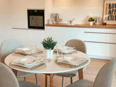 Küche/Küchenzeile in der Unterkunft Urlaub im bayerischen Wald