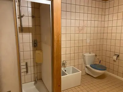 Ein Badezimmer in der Unterkunft Appartements Schnaittach