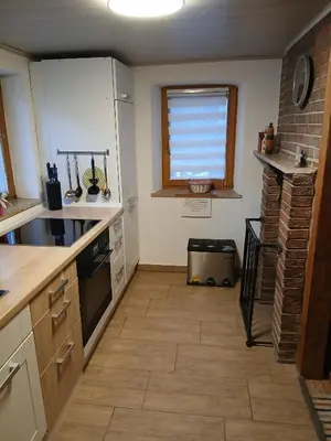 Küche/Küchenzeile in der Unterkunft Ferienhaus Plech