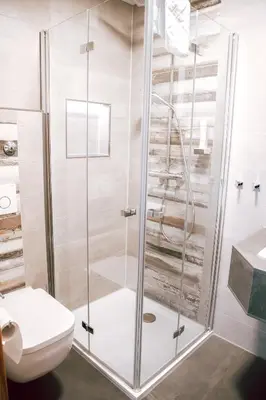 Ein Badezimmer in der Unterkunft Landgasthof Freiberger
