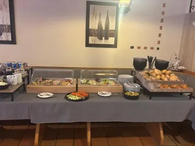 Essen im Hotel oder in der Nähe