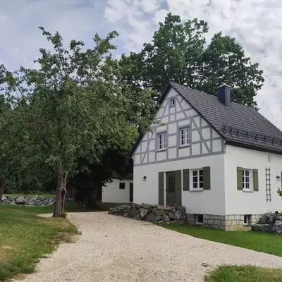 Holiday home in Ahorntal with swimming pool