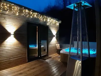 Der Swimmingpool an oder in der Nähe von Holiday apartment with 3 bedrooms