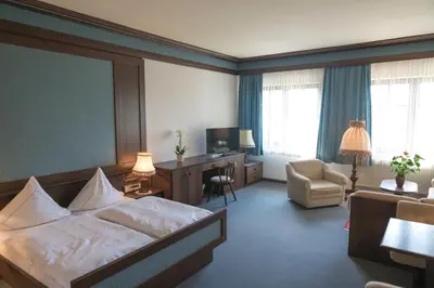 Ein Bett oder Betten in einem Zimmer der Unterkunft Landhaus Deuber