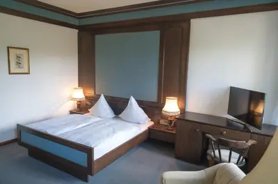 Ein Bett oder Betten in einem Zimmer der Unterkunft Landhaus Deuber