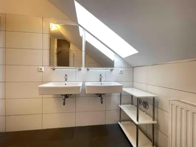 Ein Badezimmer in der Unterkunft STB113 geräumige Monteurwohnung