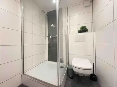 Ein Badezimmer in der Unterkunft STB116 smarte Monteurwohnung