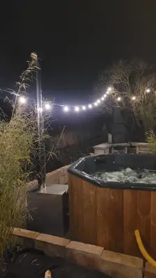 Grundriss der Unterkunft Fichtel-Tiny - Mit Hot Tub oder Sauna gegen Aufpreis