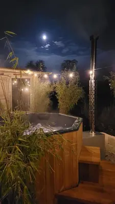 Grundriss der Unterkunft Fichtel-Tiny - Mit Hot Tub oder Sauna gegen Aufpreis