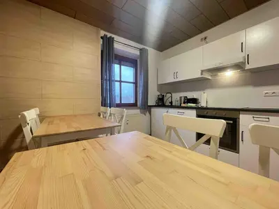Küche/Küchenzeile in der Unterkunft SAD262 große Monteurwohnung