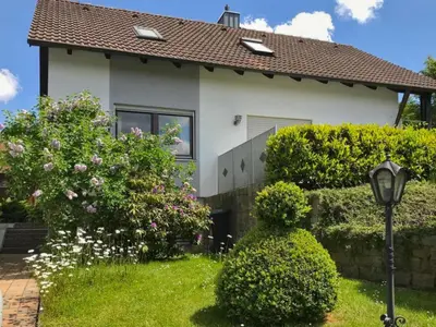 Ein Garten an der Unterkunft Böhmerwaldnest
