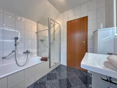 Ein Badezimmer in der Unterkunft Böhmerwaldnest