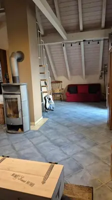 Küche/Küchenzeile in der Unterkunft Ferienwohnung Ankerplatz