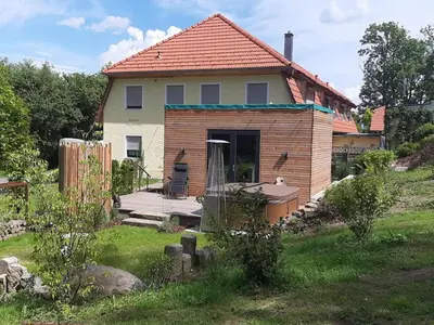 Ein Garten an der Unterkunft Holiday apartment with 1 bedroom