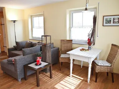 Ein Sitzbereich in der Unterkunft Holiday apartment with 1 bedroom