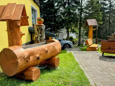 Ein Garten an der Unterkunft Holiday Home Tolles Ferienhaus by Interhome